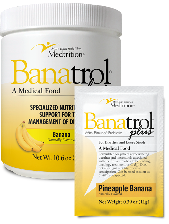 Banatrol Plus for the relief of diarrhea and loose stools
