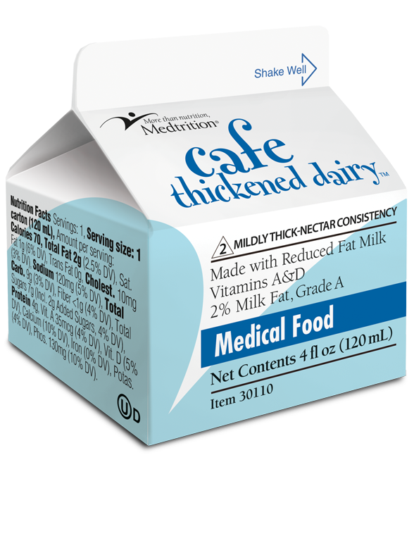 Cafe Thickened Dairy by Medtrition